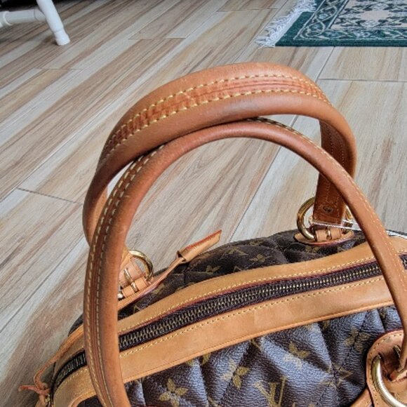 Louis Vuitton Etoile Monogram Large Quilted Bowling Shoulder Handbag - Picture 3 of 16